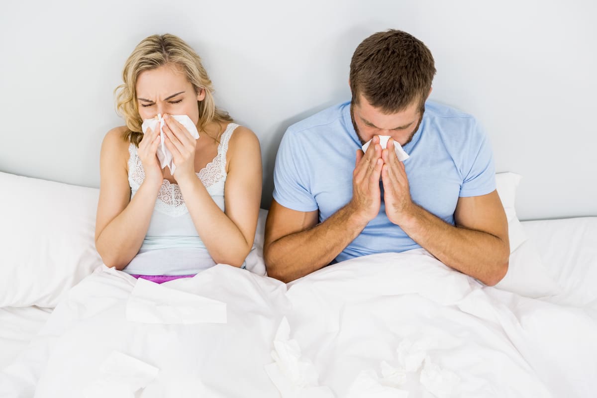 allergeni comuni che influiscono sul tuo sonno