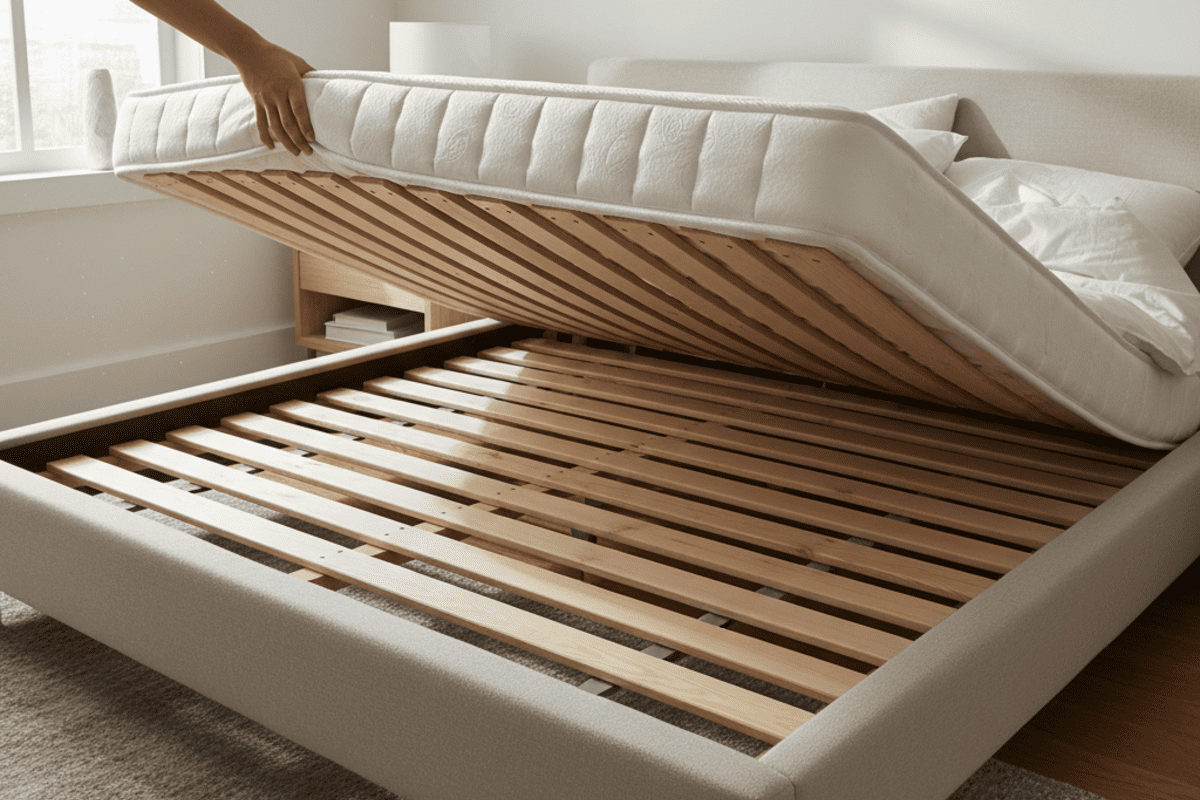 rete a doghe materasso