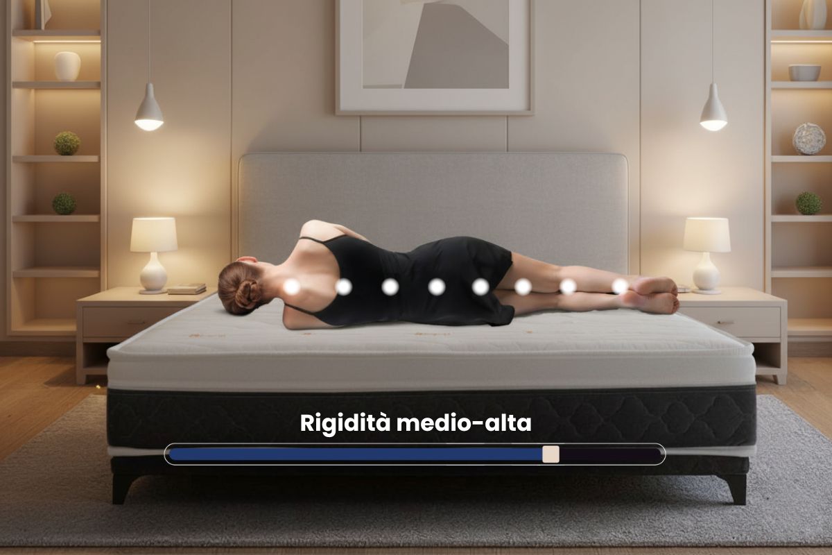 materasso cristallo rigidità
