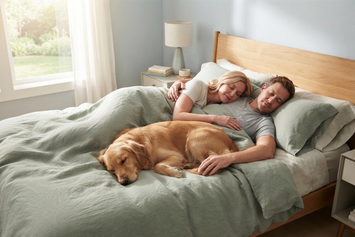 Dormire con gli animali