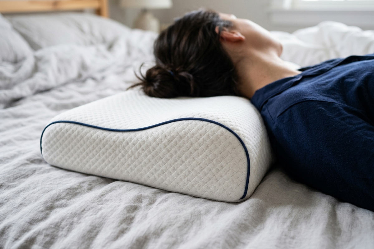 Cuscino ergonomico a onda