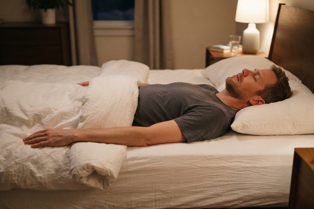 Dormire sulla schiena